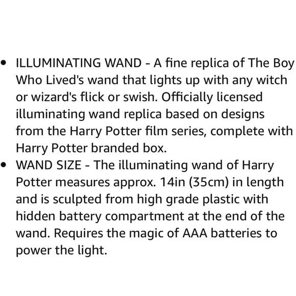 HARRY Potter Illuminating Wand Toys and Props - Picture 11 of 11